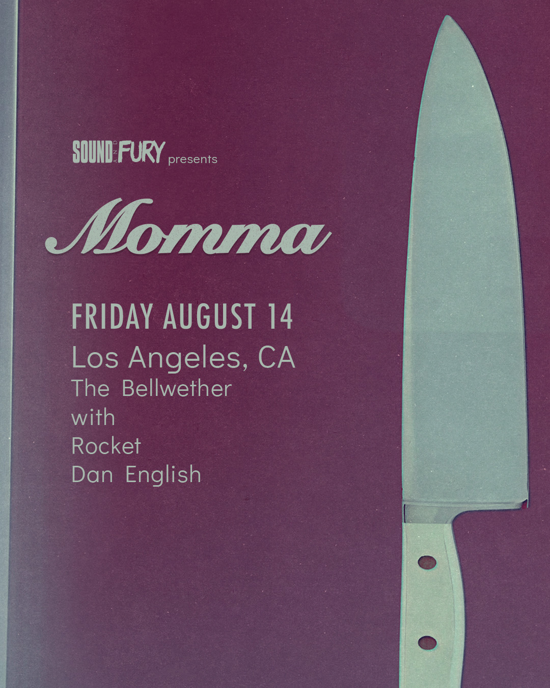   Momma The Bellwether  August 14